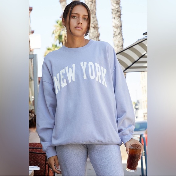 NWOT Brandy Melville x John Galt New York CrewNeck Sweatshirt